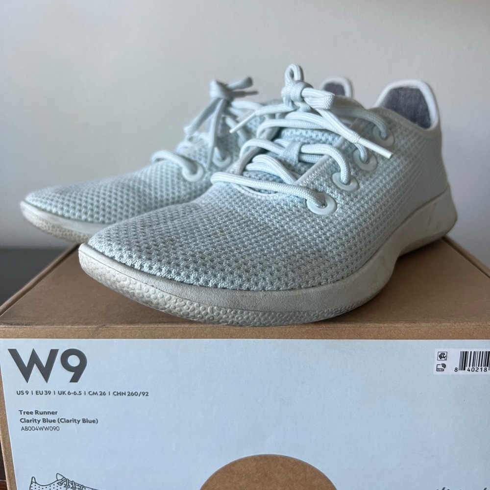 Allbirds Tree Runner Sneakers in Light Blue